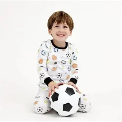 Noomie - conjunto de pijama 2pk para bebê menino, esportes Hot