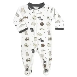 Noomie - Cookies Zipper Footie Fashion