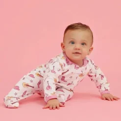 Noomie - Footie com zíper de música country para bebês Fashion
