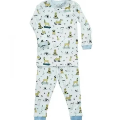 Noomie - PJs de duas peças, Blue Dogs Discount