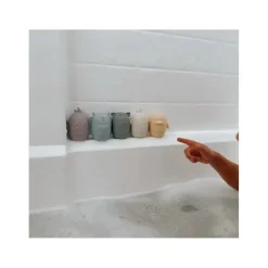 Nouka - Brinquedos de banho de animais de fazenda Conjunto Terra Fashion