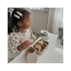 Nouka - Caixa de lanche pequena com vedação de silicone, folha New