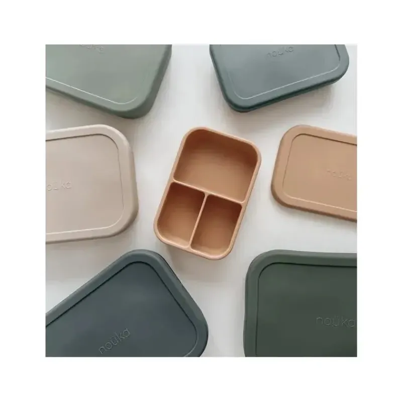 nouka__caixa_de_lanche_pe_SKUVuwxQiXZ_5.webp Nouka - Caixa de lanche pequena com vedação de silicone, folha New