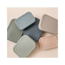 Nouka - Caixa de lanche pequena com vedação de silicone, folha New