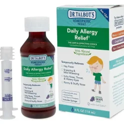Nuby - 4 Oz Homeopathic Dr Talbots Allergy Relief Sale