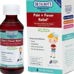 Nuby - 4 Oz homeopático Dr Talbots dor e alívio da febre Sale