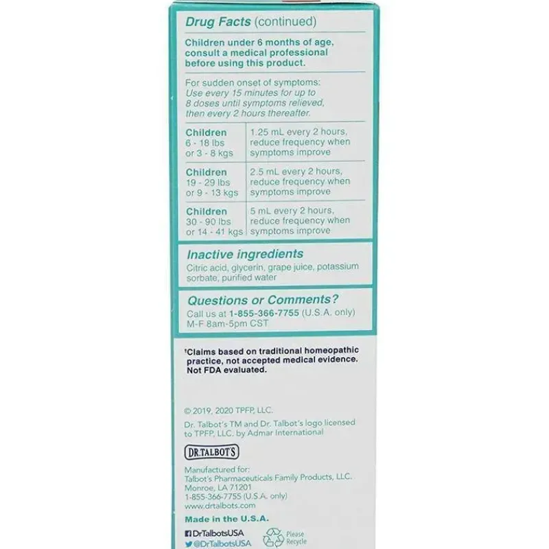 nuby___oz_homeoptico_dr_t_SKU77Gb2dCJ_3.webp Nuby - 4 Oz homeopático Dr Talbots dor e alívio da febre Sale