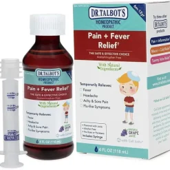 Nuby - 4 Oz homeopático Dr Talbots dor e alívio da febre Sale