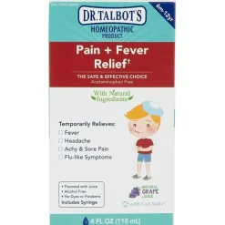 Nuby - 4 Oz homeopático Dr Talbots dor e alívio da febre Sale