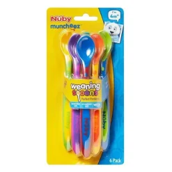 Nuby - 6 Pk de cabo longo com colheres Outlet