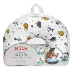 Nuby - Almofada de apoio para bebês e amamentação do Dr. Talbot | Animais do zoológico Online
