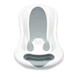 Nuby - Banheira de bebê cinza com espuma Eva Best
