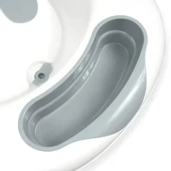 Nuby - Banheira de bebê cinza com espuma Eva Best