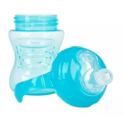 Nuby - Boy No Spill Super Spout Trainer Cup 8 Oz, Azul Brilhante New