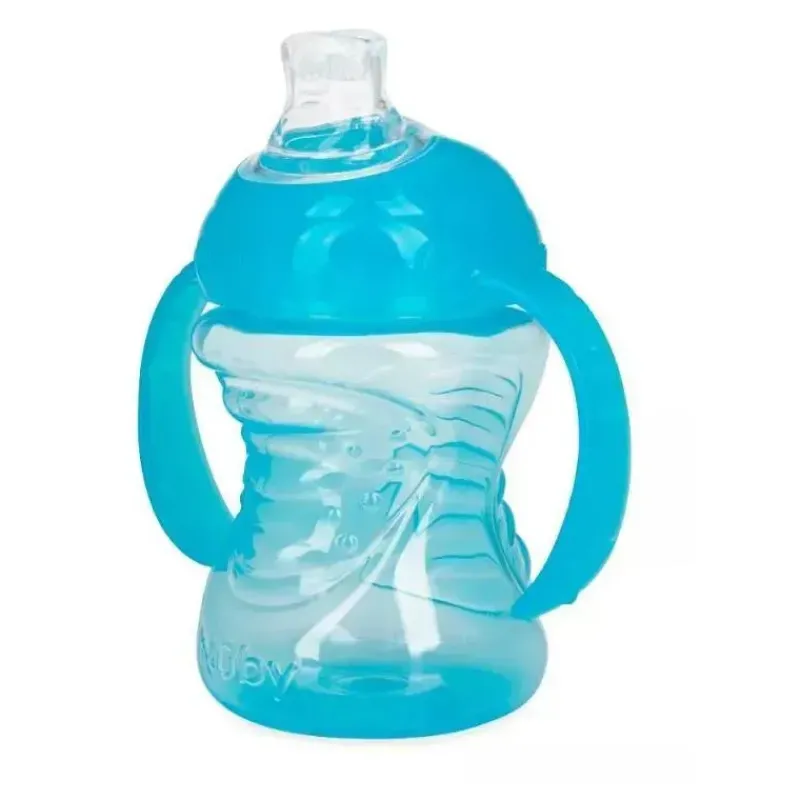 nuby__boy_no_spill_super__SKUl16cfJAq_2.webp Nuby - Boy No Spill Super Spout Trainer Cup 8 Oz, Azul Brilhante New