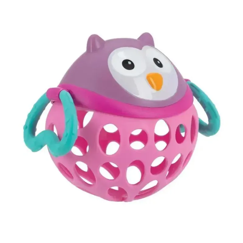 nuby__brinquedo_de_chocal_SKUXgyQelI2_2.webp Nuby - brinquedo de chocalho animal Silly Shakers, coruja Outlet