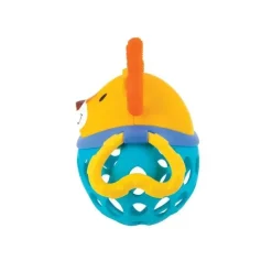 Nuby - brinquedo de chocalho animal Silly Shakers, leão Clearance