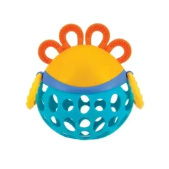Nuby - brinquedo de chocalho animal Silly Shakers, leão Clearance