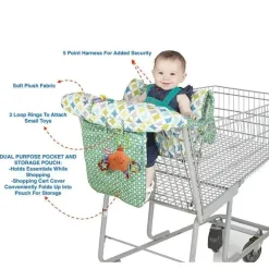 Nuby - Carrinho de compras N/ Capa de cadeira alta Online