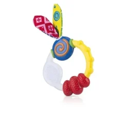 Nuby - conjunto combinado de mordedor, 1 mordedor maluco e 2 mastigáveis Discount
