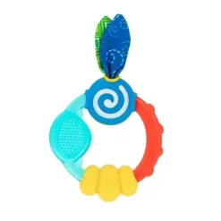 Nuby - conjunto combinado de mordedor, 1 mordedor maluco e 2 mastigáveis Discount