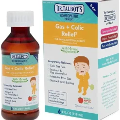 Nuby - Dr Talbots 4 Oz Gás Homeopático e Alívio de Cólicas New