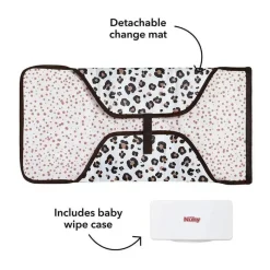 Nuby - Dr Talbots Clássico Trocador com Estampa de Leopardo, Com Estojo Best