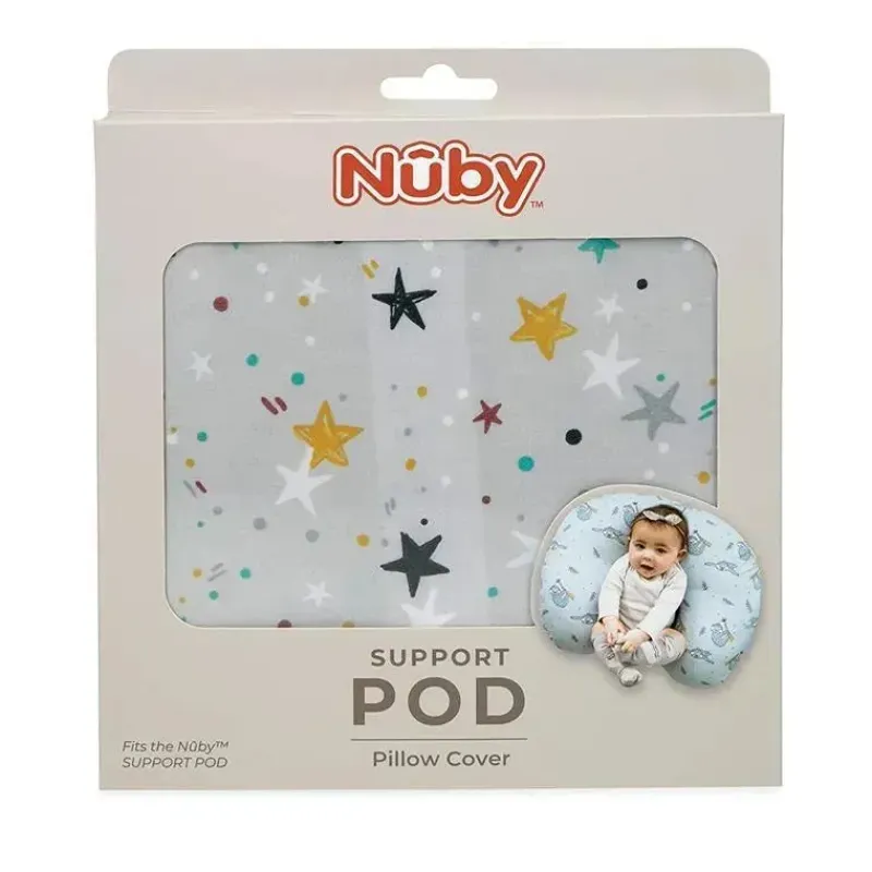 nuby__dr_talbots_conjunto_SKU01j80qLP_0.webp Nuby - Dr Talbots Conjunto de capas de almofadas de enfermagem com estampa de estrelas Fashion