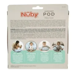 Nuby - Dr Talbots Conjunto de capas de almofadas de enfermagem com estampa de estrelas Fashion