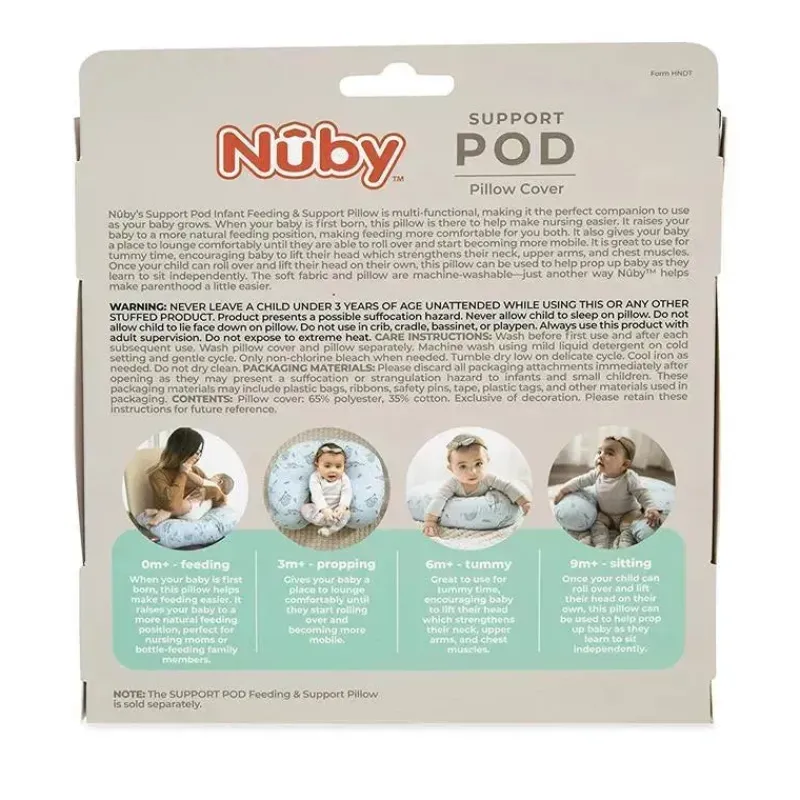 nuby__dr_talbots_conjunto_SKU01j80qLP_4.webp Nuby - Dr Talbots Conjunto de capas de almofadas de enfermagem com estampa de estrelas Fashion