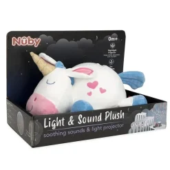 Nuby - Dr Talbots Unicorn Plush Night Light Hot