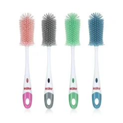 Nuby - Escova para garrafas de silicone, estojo misto Best