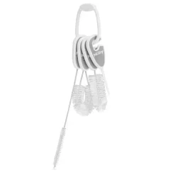 Nuby - Garrafa e copo Conjunto de escovas de limpeza para todos os lados Hot
