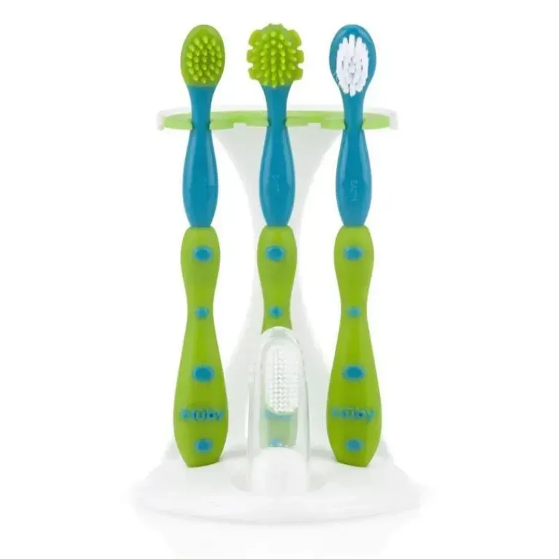 nuby__kit_de__unidades_pa_SKUJJ1LjRvW_0.webp Nuby - Kit de 5 unidades para dentes e gengivas Outlet