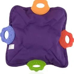 Nuby - Manta de dentição com cabeça de leão e urso de silicone Outlet