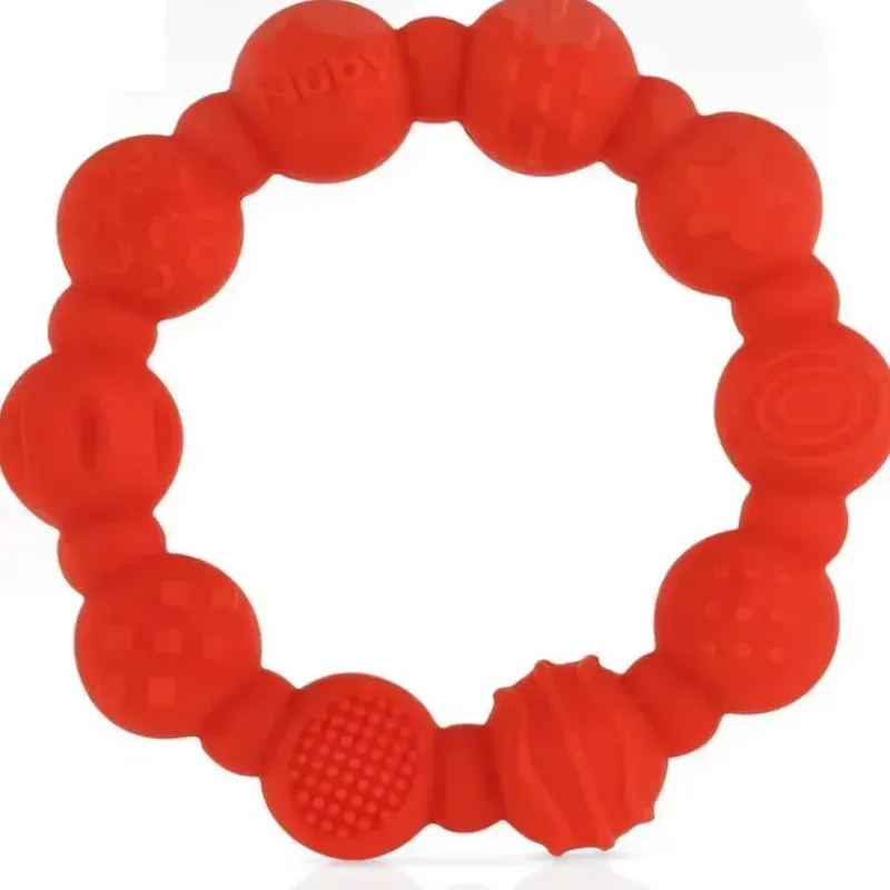 nuby__mordedor_de_anel_de_SKU45y2n4OY_2.webp Nuby - mordedor de anel de silicone 2Pk, cores sortidas Outlet