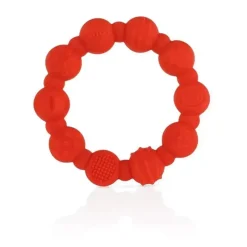 Nuby - mordedor de anel de silicone 2Pk, cores sortidas Outlet