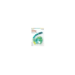 Nuby - Mordedor de Silicone 1Pk com Pacifinder de Contas de Silicone, Estojo Misto Clearance