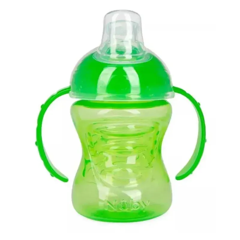 nuby__no_spill_super_spou_SKUZvm2FZdy_0.webp Nuby - No Spill Super Spout Trainer Cup 8 Oz, Verde Brilhante Sale