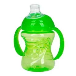 Nuby - No Spill Super Spout Trainer Cup 8 Oz, Verde Brilhante Sale