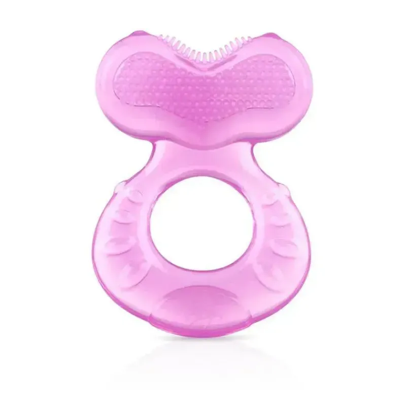 nuby__passo__mordedor_de__SKUcJRzCdlA_0.webp Nuby - Passo 1 Mordedor de Silicone Macio, Rosa Best