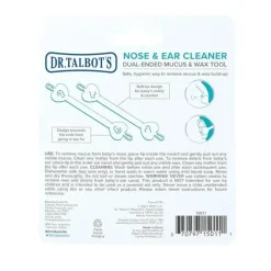 Nuby - 2Pk limpador de orelhas e nariz para bebês com estojo Clearance