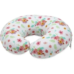 Nuby - Pod de apoio do Dr. Talbot Almofada de apoio para amamentação e alimentação infantil | Floral Brilhante Fashion