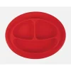 Nuby - Tapete de alimentação de silicone seccionado ovular New