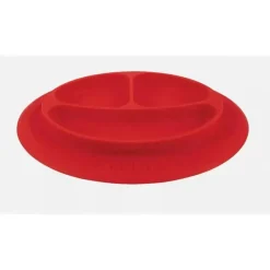 Nuby - Tapete de alimentação de silicone seccionado ovular New