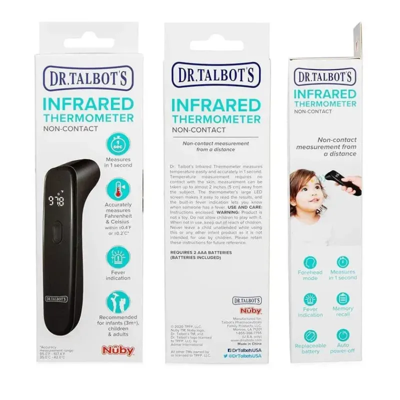 nuby__termmetro_infraverm_SKUr5TvolNb_4.webp Nuby - Termômetro infravermelho sem contato Dr. Talbot, preto Sale