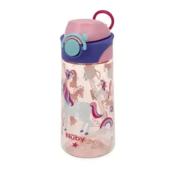 Nuby - Thirsty Kids Flip It Bolt, Unicórnio Hot