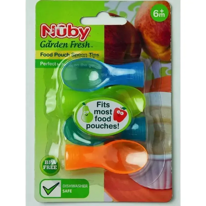 nuby_garden_fresh_pacote__SKUnal0hJIn_0.webp Nuby Garden Fresh pacote com 4 pontas de colher para alimentos Outlet