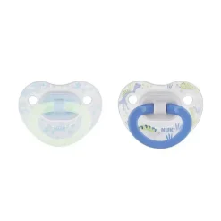 Nuk - Chupeta 2 Pk Tamanho 1 Núcleo, Estojo Misto Fashion