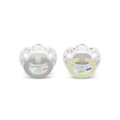 Nuk - chupeta fashion, estojo misto 2 unidades, tamanho 1 Online